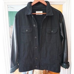 Rag & bone black denim jacket